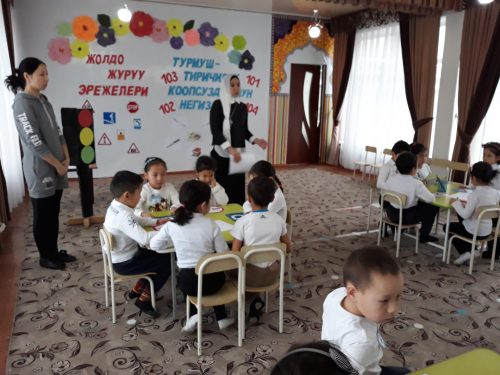 Открытый урок в подготовительной группе
