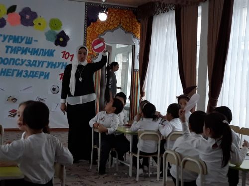 Открытый урок в подготовительной группе