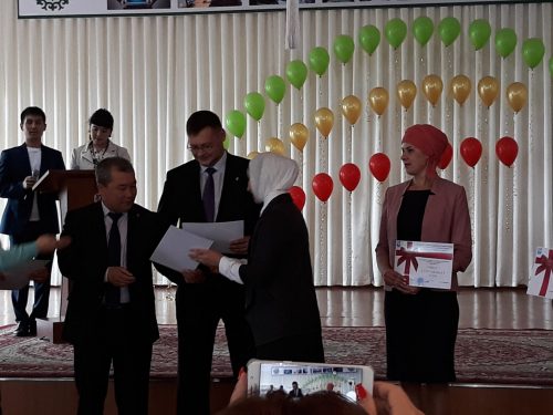 "Жүрөгүмдү балдарга арнайм" райондук конкурсунда 1-орун