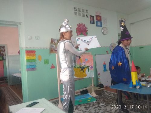 открытый урок 1- средняя группа