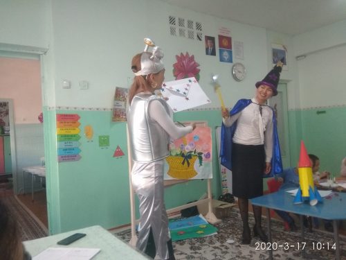 открытый урок 1- средняя группа